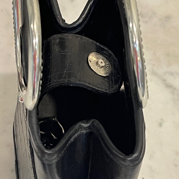 Brighton Black Mini Bucket Handbag - Picture 7 of 10